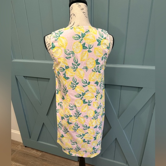 Cynthia Rowley Lemon Print Shift Dress - Picture 2 of 5